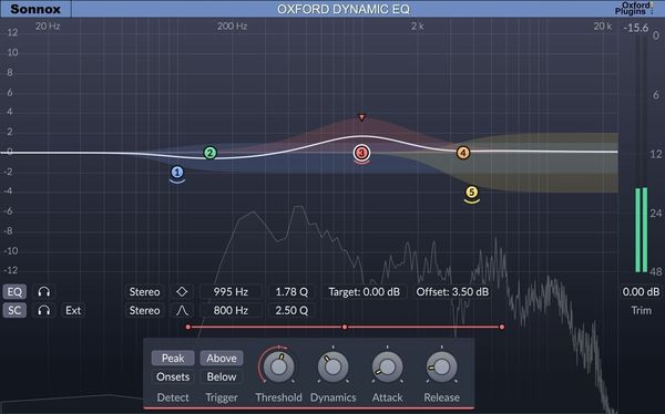 Sonnox Sonnox Oxford Dynamic EQ (Nat) (Digitalni izdelek)