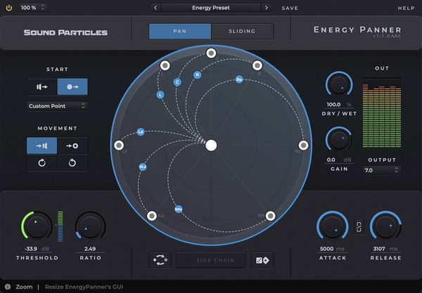 Sound Particles Sound Particles Energy Panner (Digitalni izdelek)