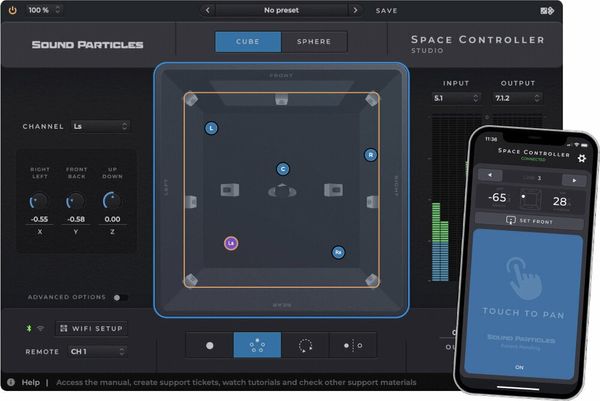 Sound Particles Sound Particles Space Controller Standard (Digitalni izdelek)