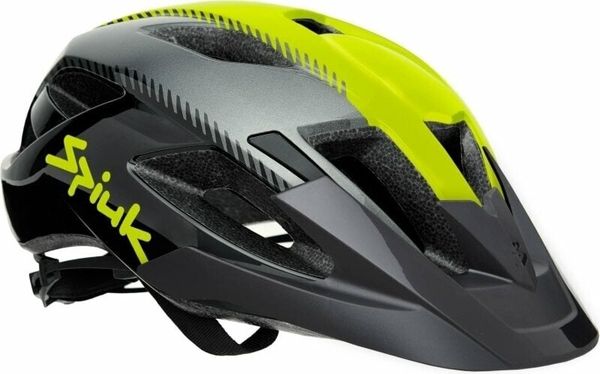 Spiuk Spiuk Kaval Helmet Black/Yellow M/L (58-62 cm) Kolesarska čelada