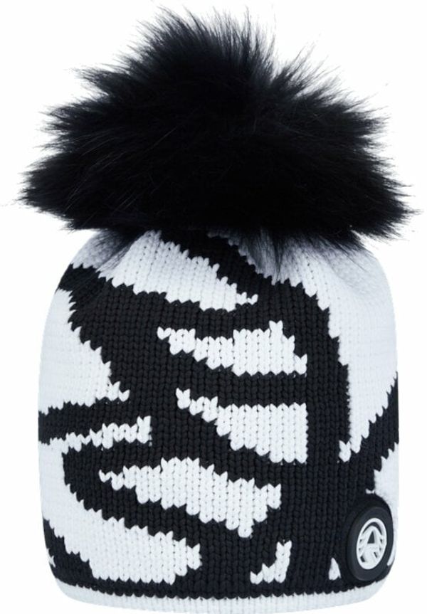 Sportalm Sportalm Apera Womens Beanie with Fur Optical White UNI Zimska kapa