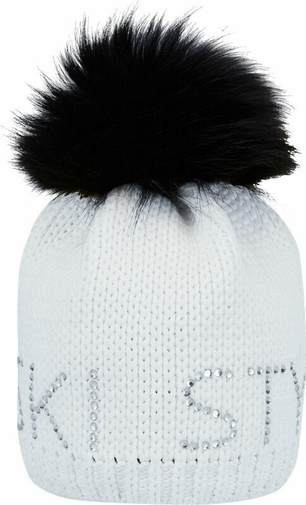 Sportalm Sportalm Aris Ski Womens Beanie with Fur Optical White UNI Zimska kapa