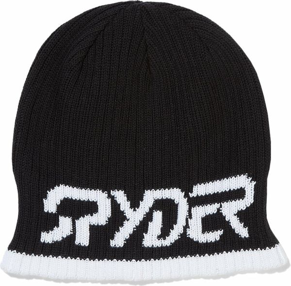 Spyder Spyder Mens Logo Hat Black UNI Zimska kapa