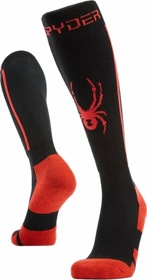 Spyder Spyder Mens Sweep Ski Socks Black XL Smučarske nogavice