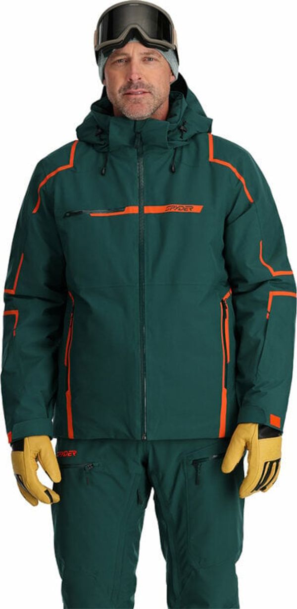 Spyder Spyder Mens Titan Ski Jacket Cypress Green XL