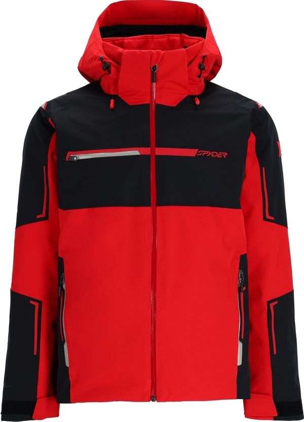 Spyder Spyder Mens Titan Spyder Red 2XL Smučarska jakna