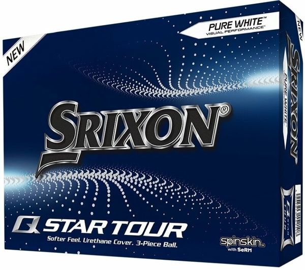 Srixon Srixon Q-Star Tour Golf Balls Pure White