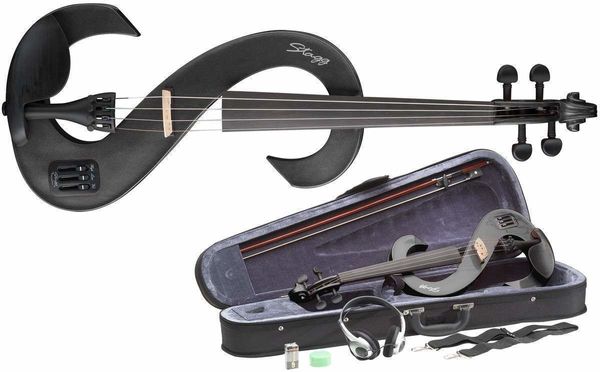 Stagg Stagg EVN 4/4 Black Električna violina