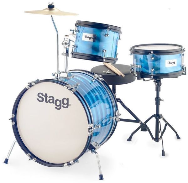 Stagg Stagg Tim Jr 3/16B Otroški bobni Modra Modra