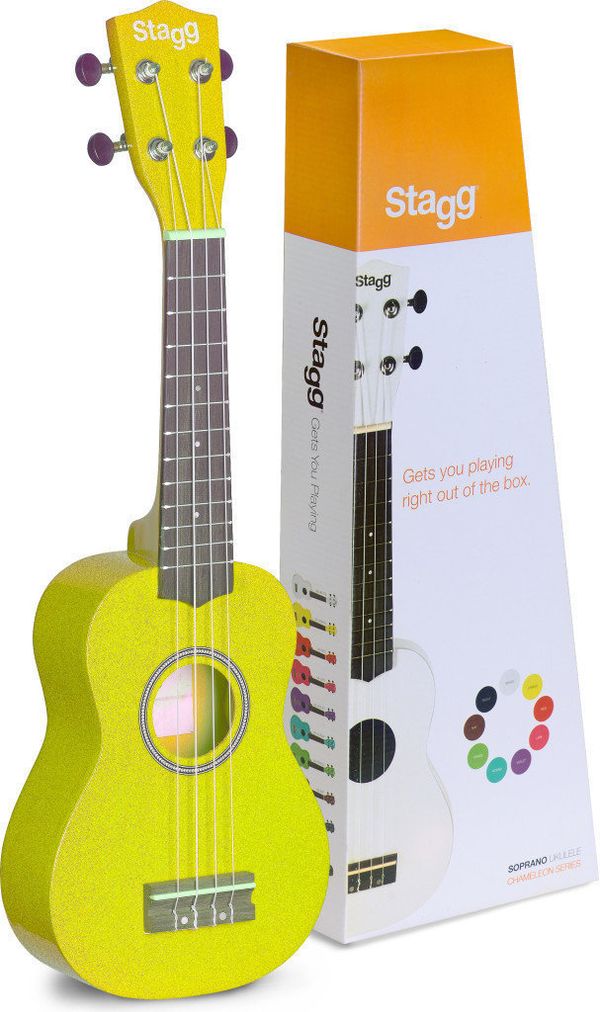 Stagg Stagg US Soprano ukulele Lemon
