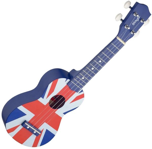 Stagg Stagg US Soprano ukulele UK Flag