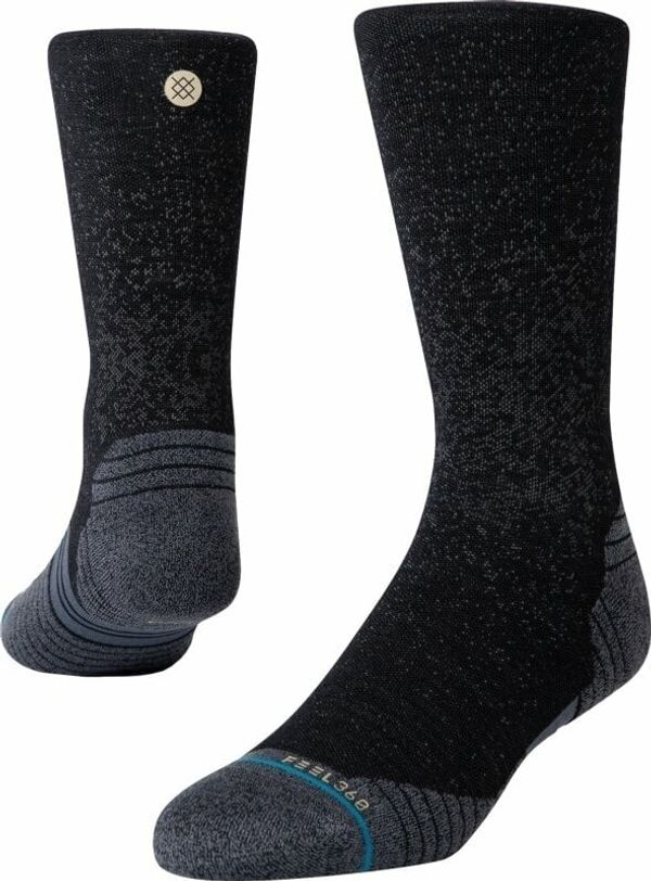 Stance Stance Run Wool Crew Black S Tekaške nogavice