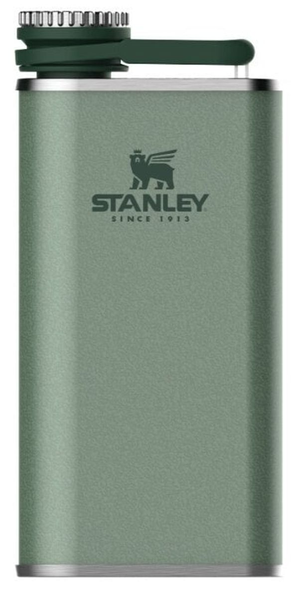 Stanley Stanley Easy Fill Wide Mouth Flask Hammertone Green 230 ml Ploska