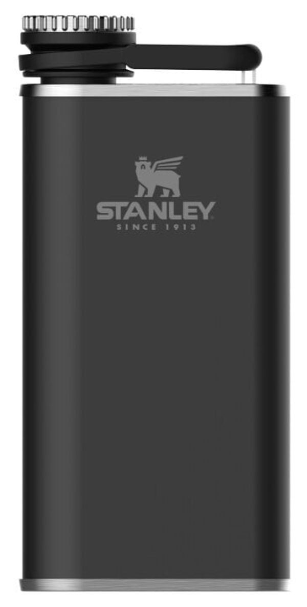 Stanley Stanley Easy Fill Wide Mouth Flask Matte Black Pebble 230 ml Ploska