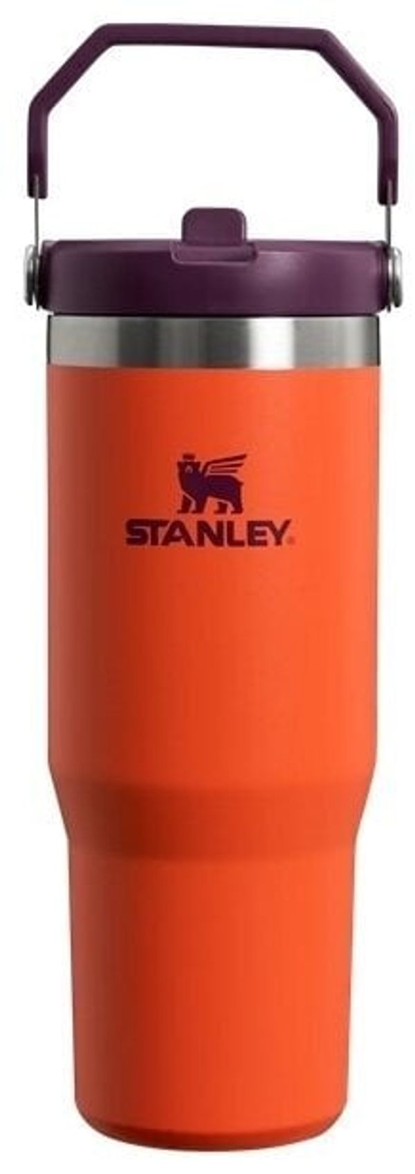 Stanley Stanley IceFlow Flip Straw Tumbler Tigerlily Plum 890 ml  Termo bučka