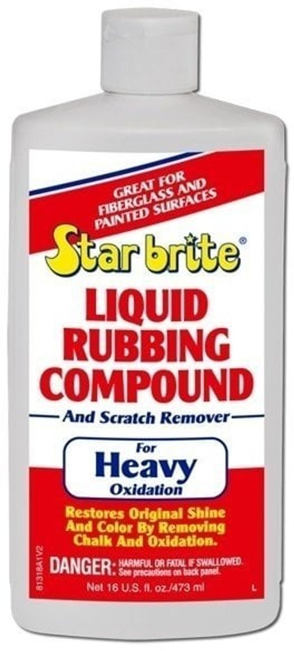 Star Brite Star Brite Liquid Rubbing Compound For Heavy Oxidation 473 ml Steklena vlakna