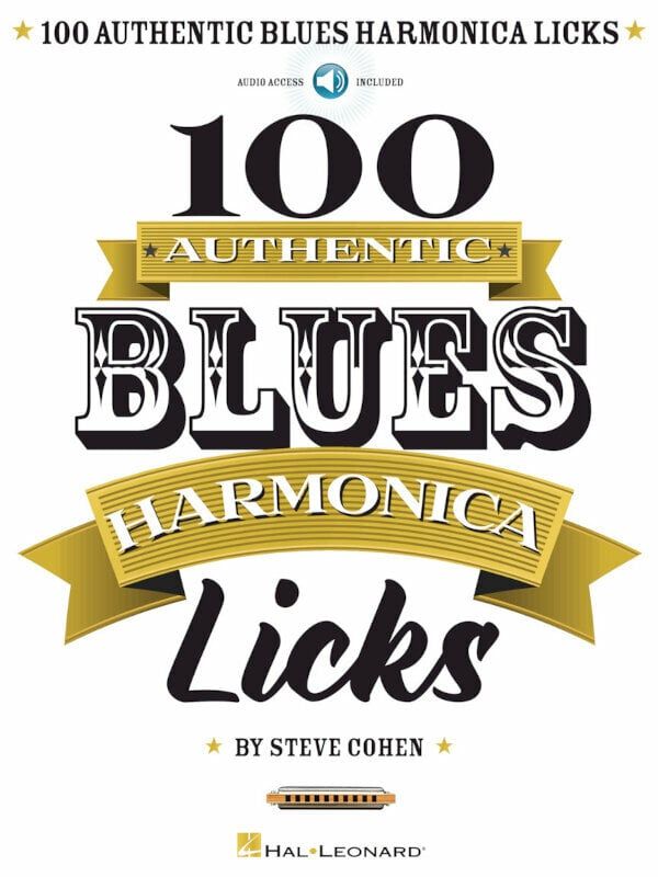 Steve Cohen Steve Cohen 100 Authentic Blues Harmonica Licks Notna glasba