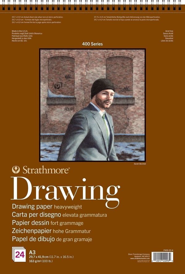 Strathmore Strathmore 400 Series Spiral Skicirka 29,7 x 41,9 cm 163 g