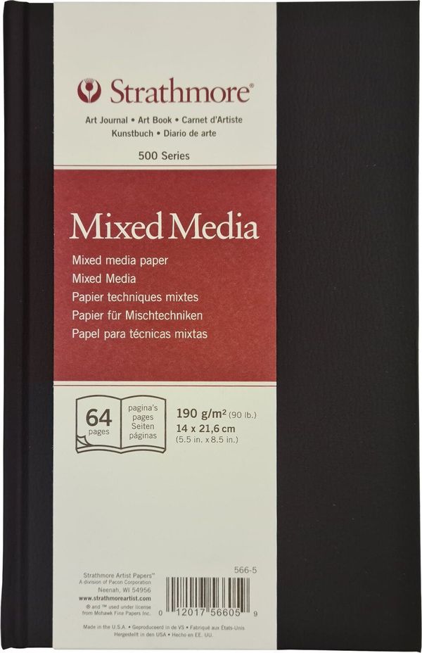 Strathmore Strathmore 500 Series Mixed Media Skicirka 14 x 22 cm 190 g