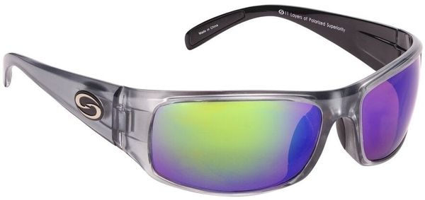 Strike King Strike King S11 Optics Okeechobee Clear Gray Metallic/Green Mirror Ribiška očala