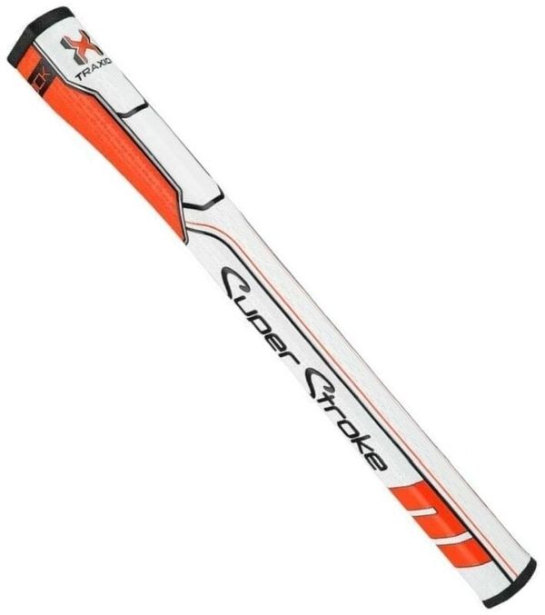 Superstroke Superstroke Traxion Wrist Lock Grip Orange/White