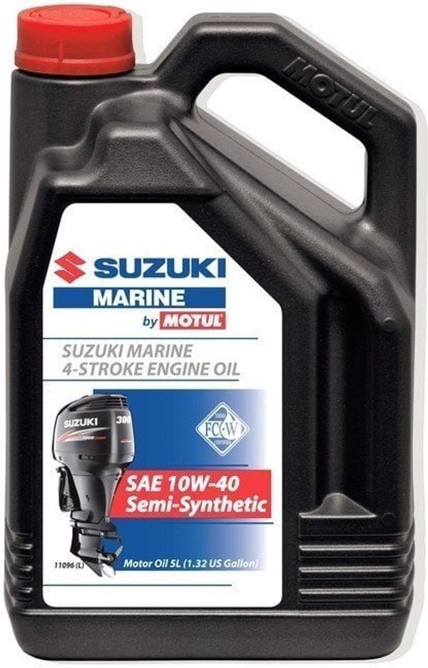 Suzuki Suzuki Marine 4-Stroke Engine Oil SAE 10W-40 Semi-Synthetic 5 L