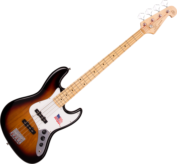 SX SX SJB-ALDER 3-Tone Sunburst