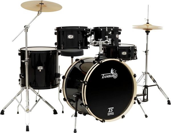 Tamburo Tamburo T5R22DARK Black Set akustičnih bobnov