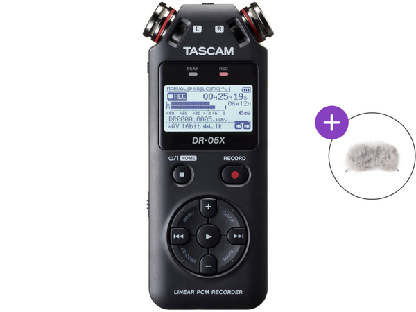 Tascam Tascam DR-05X SET Črna