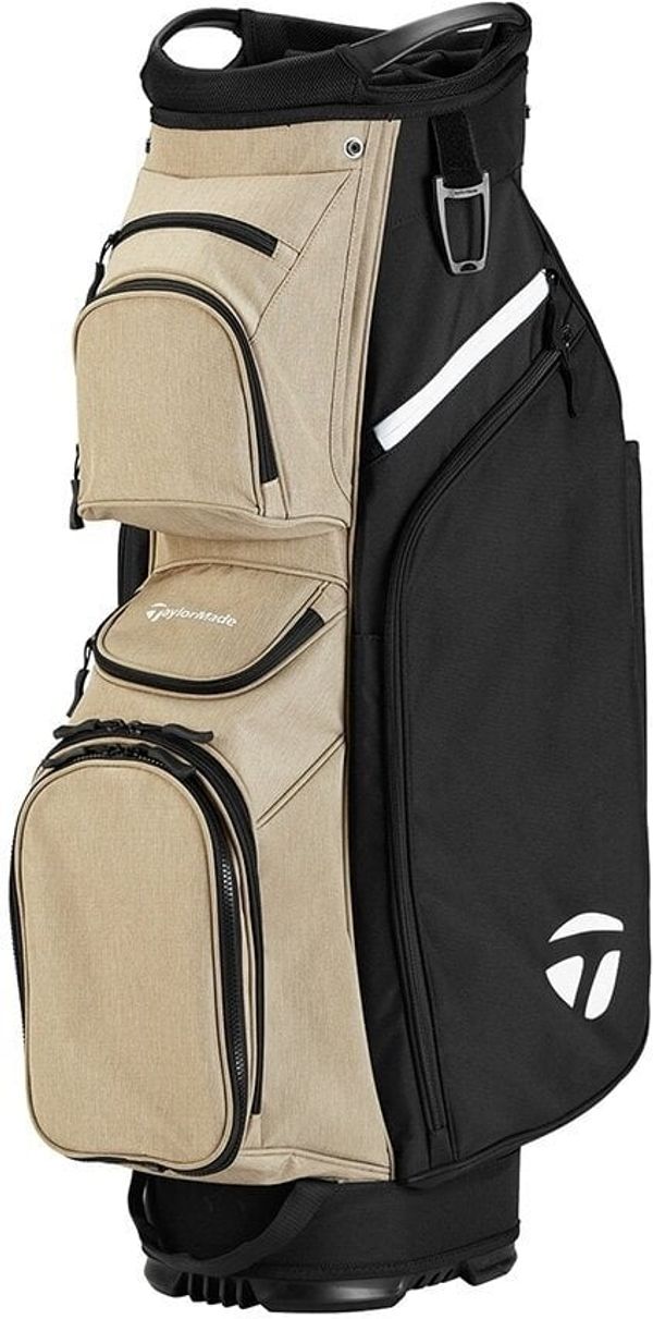 TaylorMade TaylorMade Cart Lite Black/Tan Golf torba Cart Bag