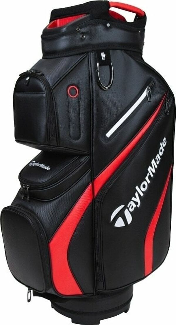 TaylorMade TaylorMade Deluxe Cart Bag Black/Red Golf torba Cart Bag