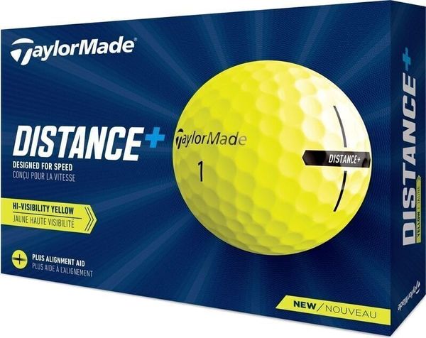 TaylorMade TaylorMade Distance+ Yellow Standard Golf žogice