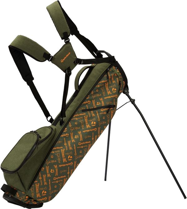 TaylorMade TaylorMade Flextech Carry Sage/Orange Print Golf torba Stand Bag