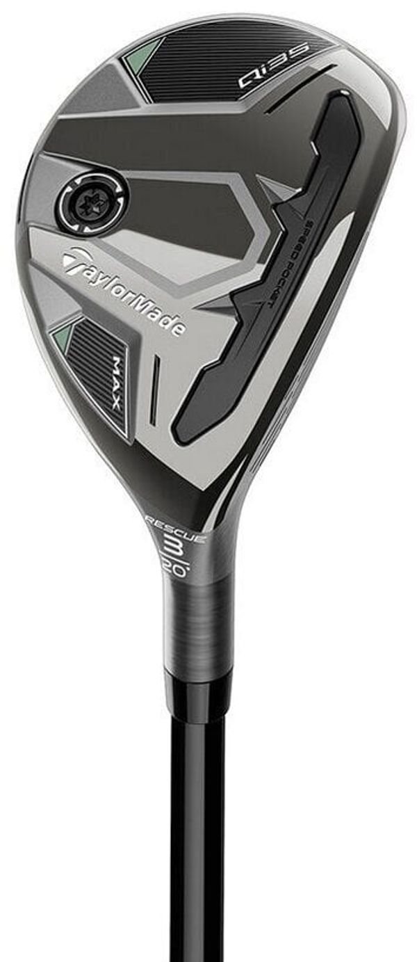 TaylorMade TaylorMade Qi35 Max Desna roka 5 27° Senior Golf palica - hibrid