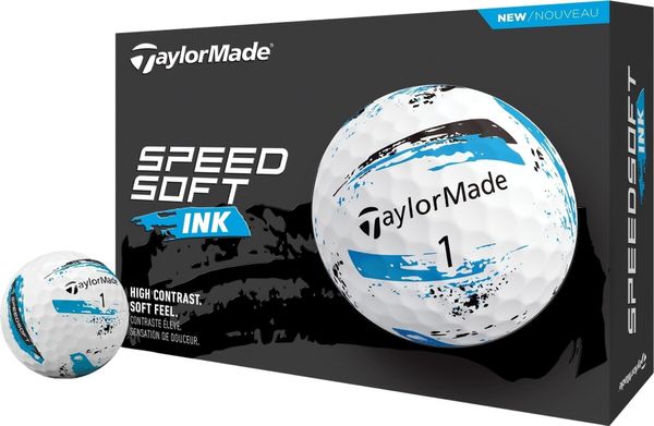 TaylorMade TaylorMade Speed Soft Golf Balls Ink Blue