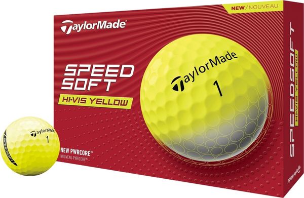 TaylorMade TaylorMade Speed Soft Golf Balls Yellow