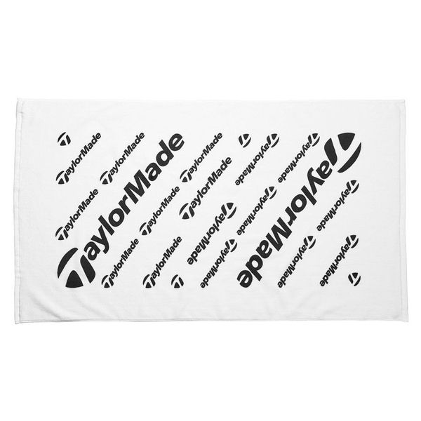 TaylorMade TaylorMade Tour Towel White 2019