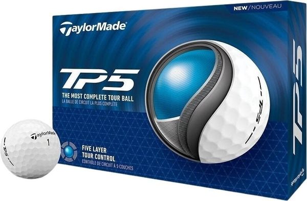 TaylorMade TaylorMade TP5 Golf Balls White