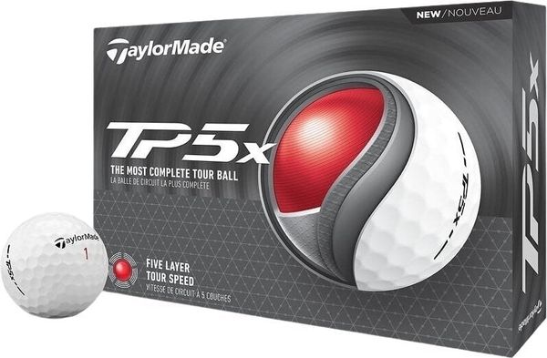 TaylorMade TaylorMade TP5x Golf Balls White