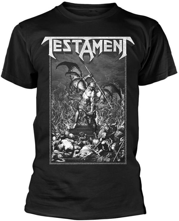 Testament Testament Majica Pitchfork Horns Unisex Black L