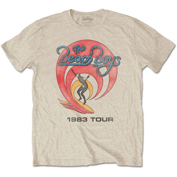The Beach Boys The Beach Boys Majica 1983 Tour Unisex Sand L