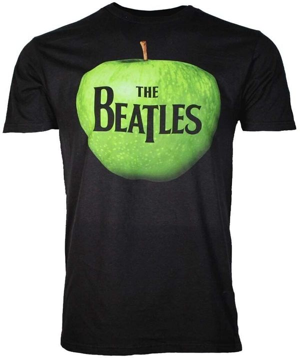 The Beatles The Beatles Majica Apple Logo Black S