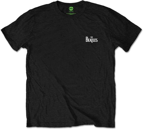 The Beatles The Beatles Majica Drop T Logo Unisex Black XL