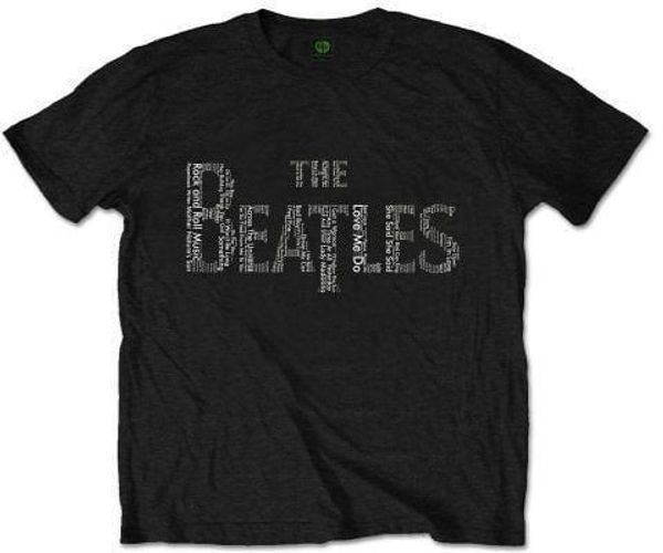The Beatles The Beatles Majica Drop T Songs Unisex Black XL