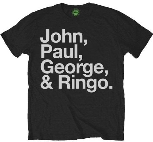 The Beatles The Beatles Majica John, Paul, George & Ringo Unisex Black 2XL