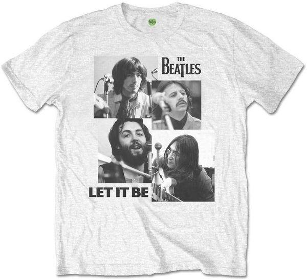 The Beatles The Beatles Majica Let It Be Unisex White L