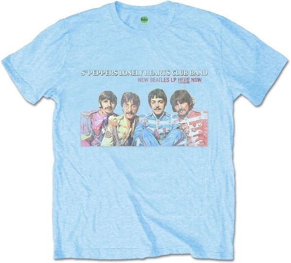 The Beatles The Beatles Majica LP Here Now Unisex Light Blue XL