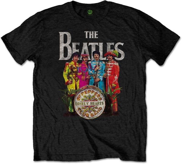 The Beatles The Beatles Majica Sgt Pepper Unisex Black 2XL