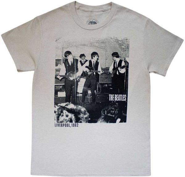 The Beatles The Beatles Majica The Cavern 1962 Unisex Silver Grey XL