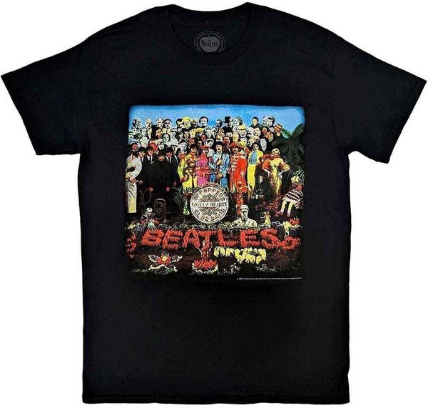 The Beatles The Beatles Majica Vintage Sgt Pepper Unisex Black L